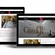 Bottega Design Referenz Illustration Webseite auf mobilen Endgeräten für Voyage Air