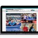 Bottega Design Referenz Illustration tischtennis Magazin online auf MacBook